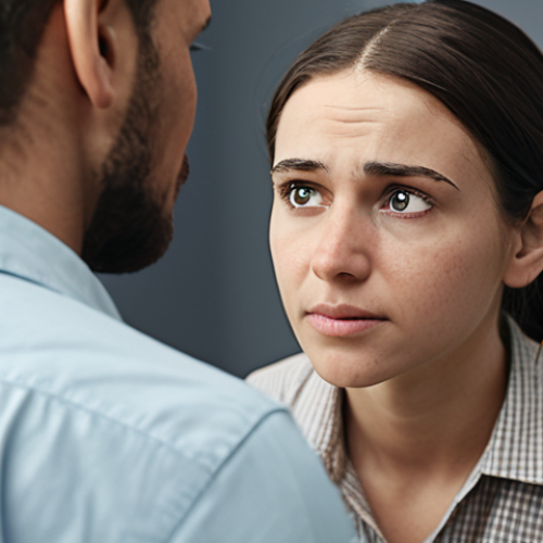Home 23 **
A compassionate social worker listening attentively to a person in need, conveying empathy and understanding. Focus on the connection and the environment that supports the person.
**