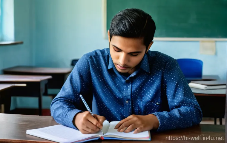 사회복지사 자격증 시험 후기 - **Prompt 1: The Aspiring Social Worker**
A young adult, male or female, around 22-26 years old, ...