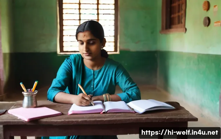 사회복지사 자격증 시험 출제 비율 - **Prompt:** An Indian female student, in her early twenties, dressed in a modest, simple cotton kurt...